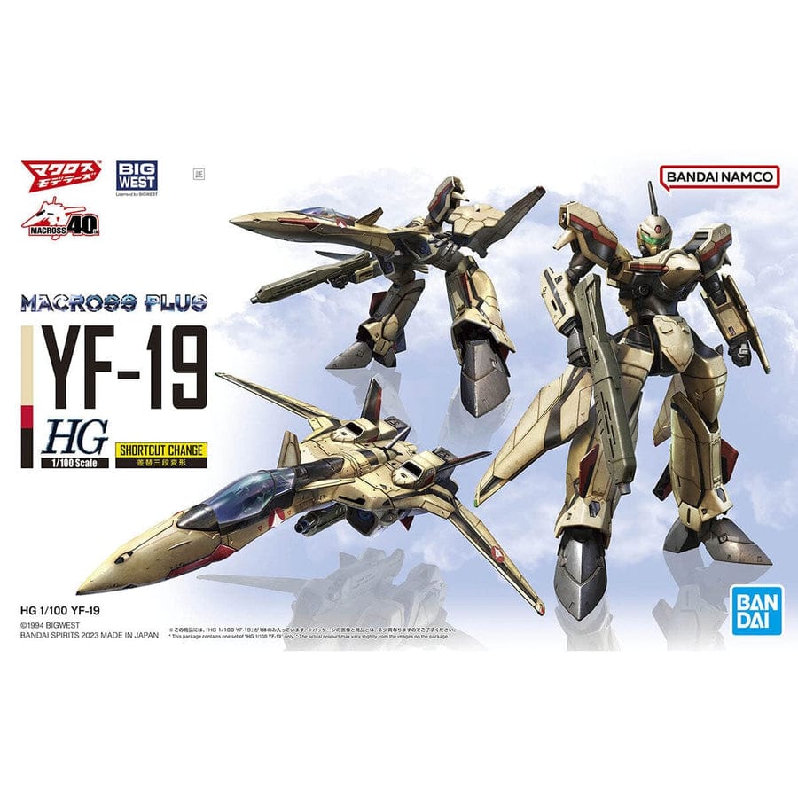 HG Macross Plus YF-19 1/100
