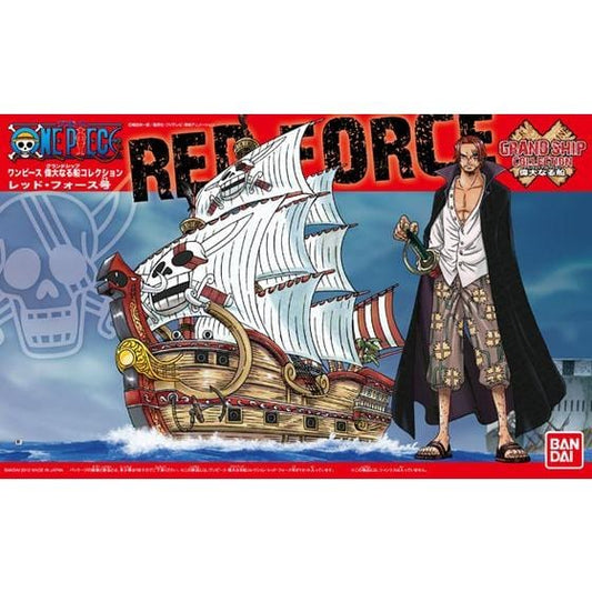 One Piece Grand Ship Collection Model Kit -(2156341) #004 Red Force Model Ship (Clearance)