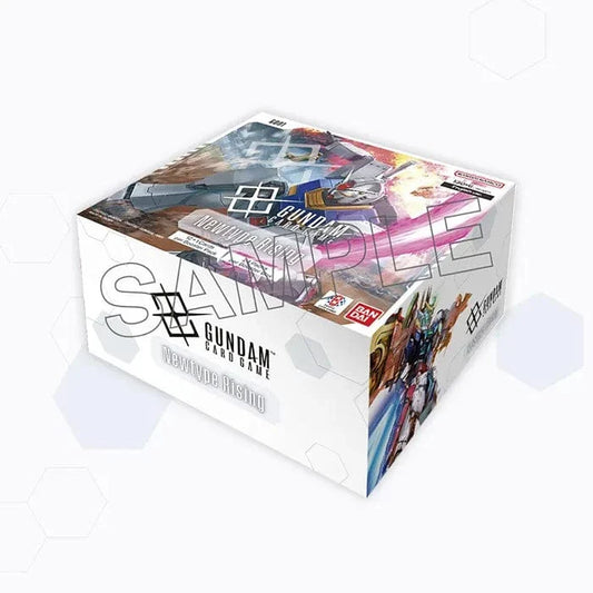 Gundam Card Game: Newtype Rising [GD01] Booster Display