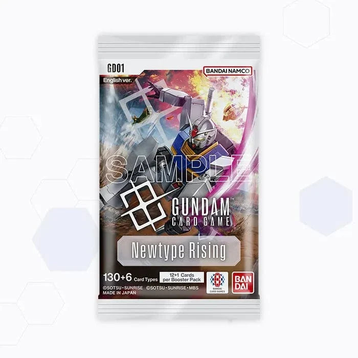 Gundam Card Game: Newtype Rising [GD01] Booster Display